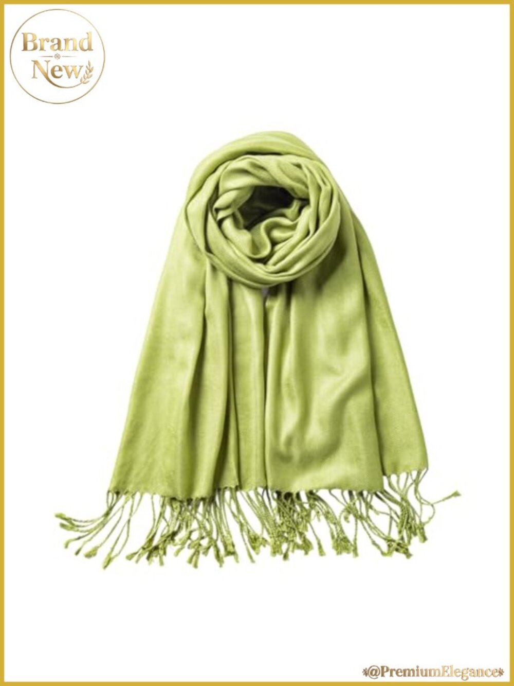Pashmina Feel Wrap Shawl with Tassels Wedding Evening Cover Up